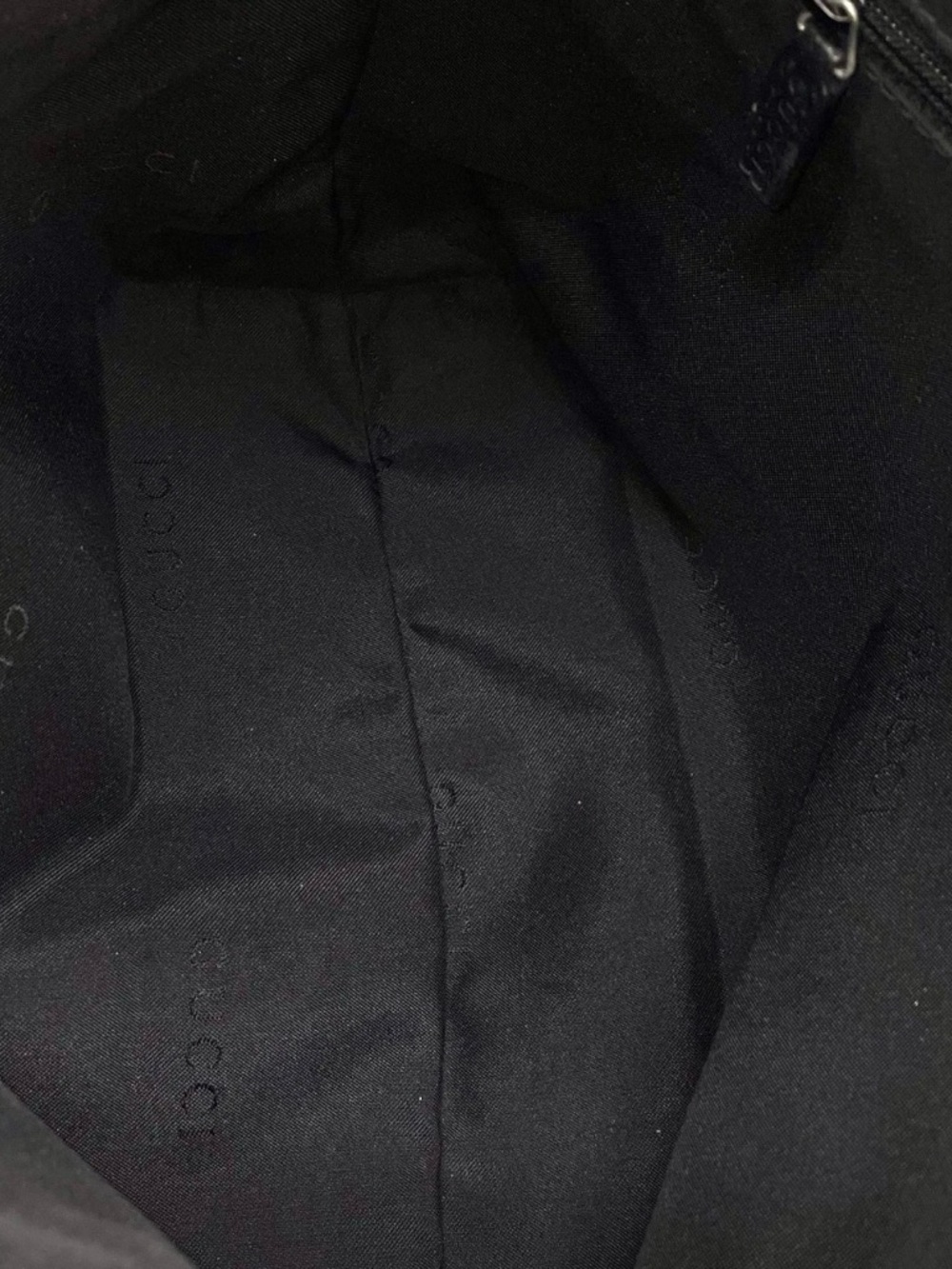 Authentic Gucci GG Monogram Canvas Black Handbag w/dustbag - Picture 11 of 14